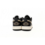 XH Air Jordan 1 Low Black And White Brown