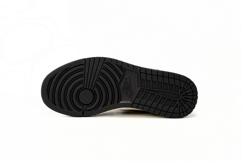 XH Air Jordan 1 Low Black And White Brown