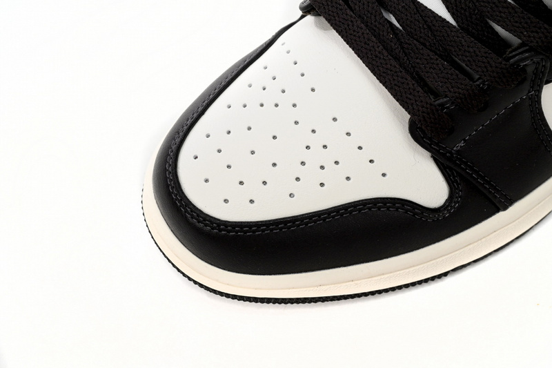 XH Air Jordan 1 Low Black And White Brown