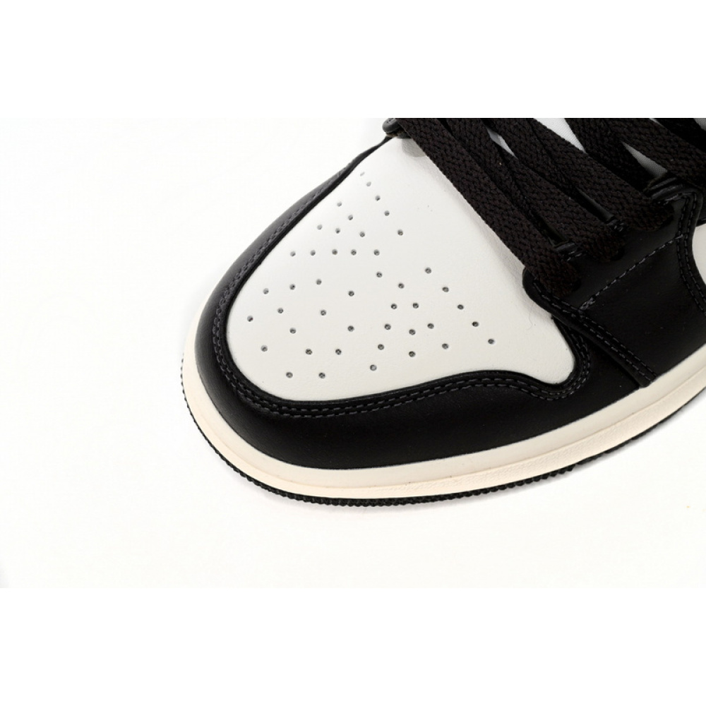 XH Air Jordan 1 Low Black And White Brown