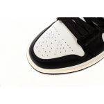 XH Air Jordan 1 Low Black And White Brown