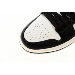 XH Air Jordan 1 Low Black And White Brown