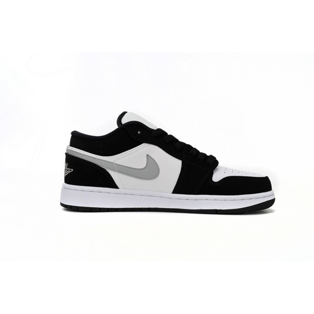 XH Air Jordan 1 Low Black and White Gray