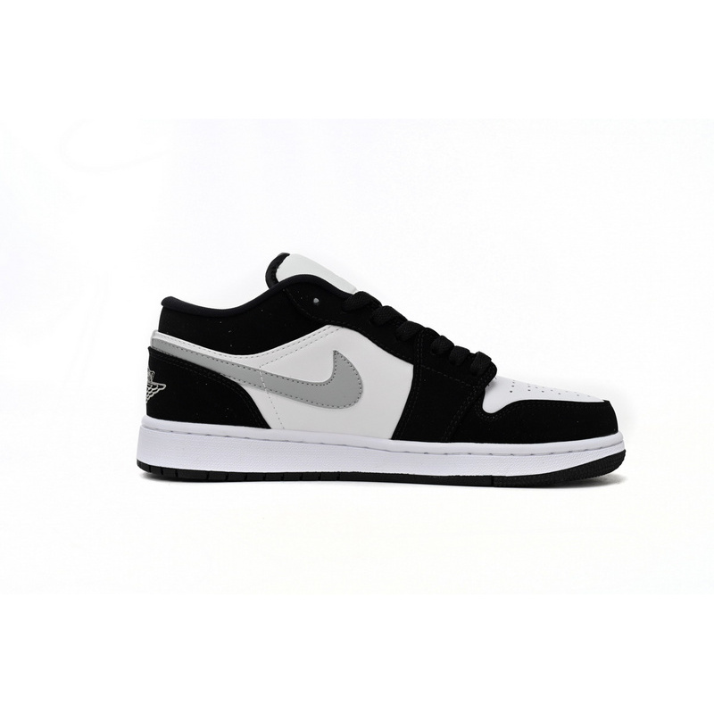 XH Air Jordan 1 Low Black and White Gray