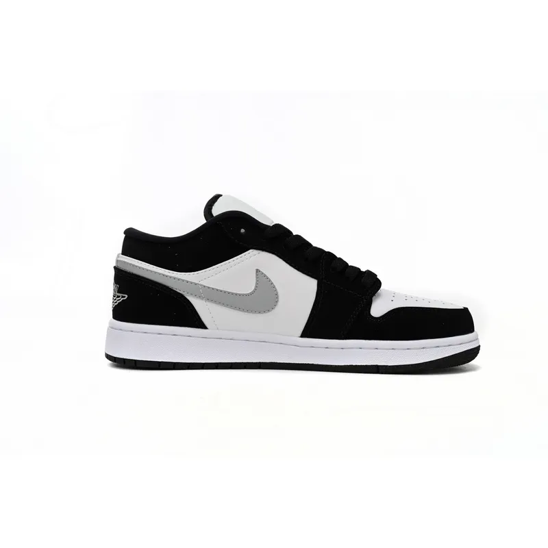 XH Air Jordan 1 Low Black and White Gray