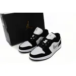 XH Air Jordan 1 Low Black and White Gray