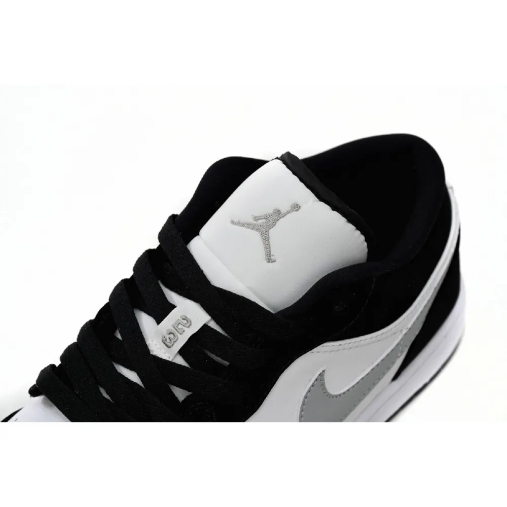 XH Air Jordan 1 Low Black and White Gray
