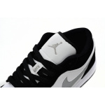 XH Air Jordan 1 Low Black and White Gray