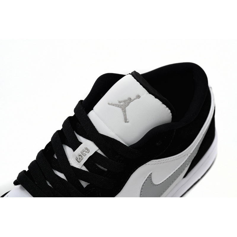 XH Air Jordan 1 Low Black and White Gray