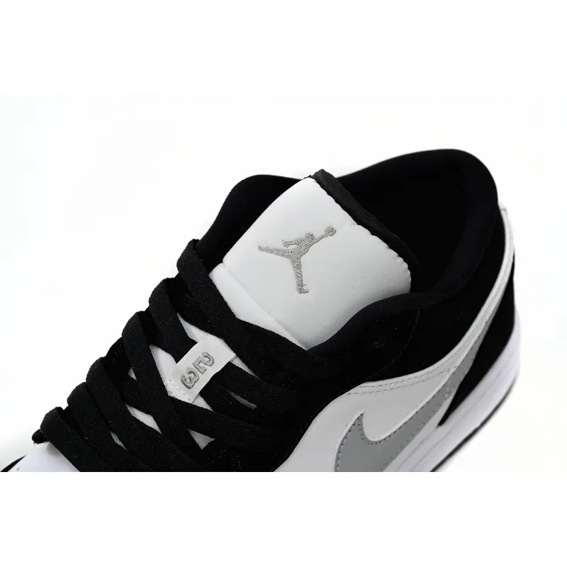 XH Air Jordan 1 Low Black and White Gray