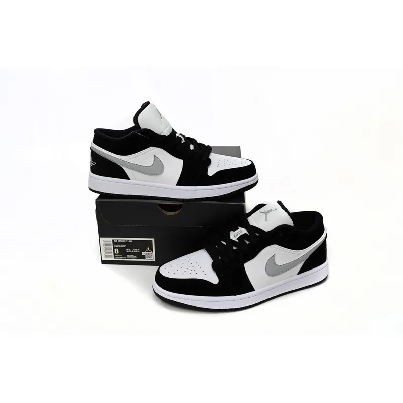 XH Air Jordan 1 Low Black and White Gray