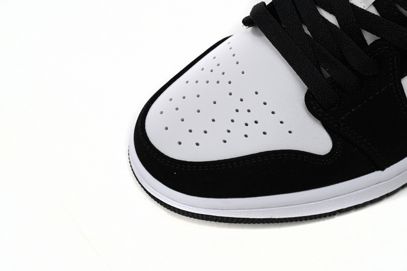 XH Air Jordan 1 Low Black and White Gray