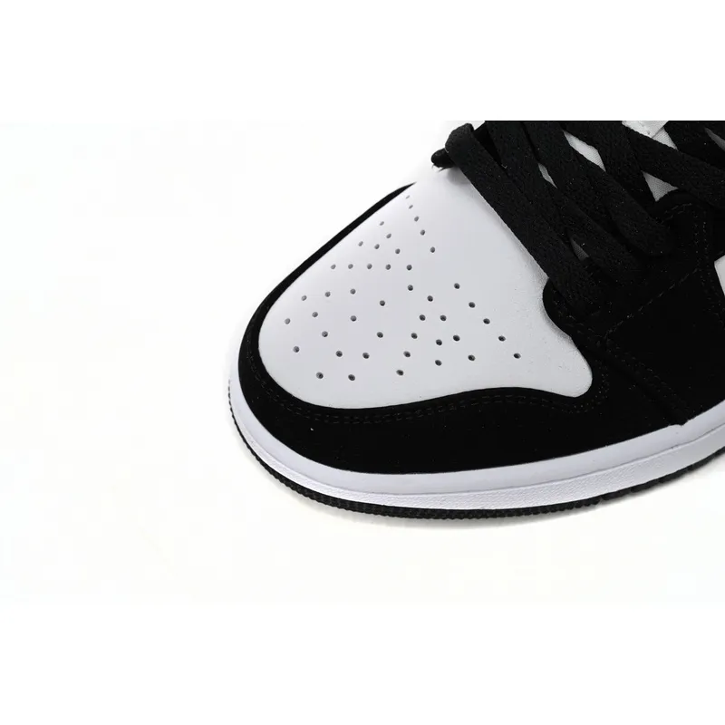 XH Air Jordan 1 Low Black and White Gray