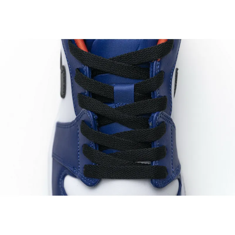 XH Air Jordan 1 Low Blue Yellow Orange