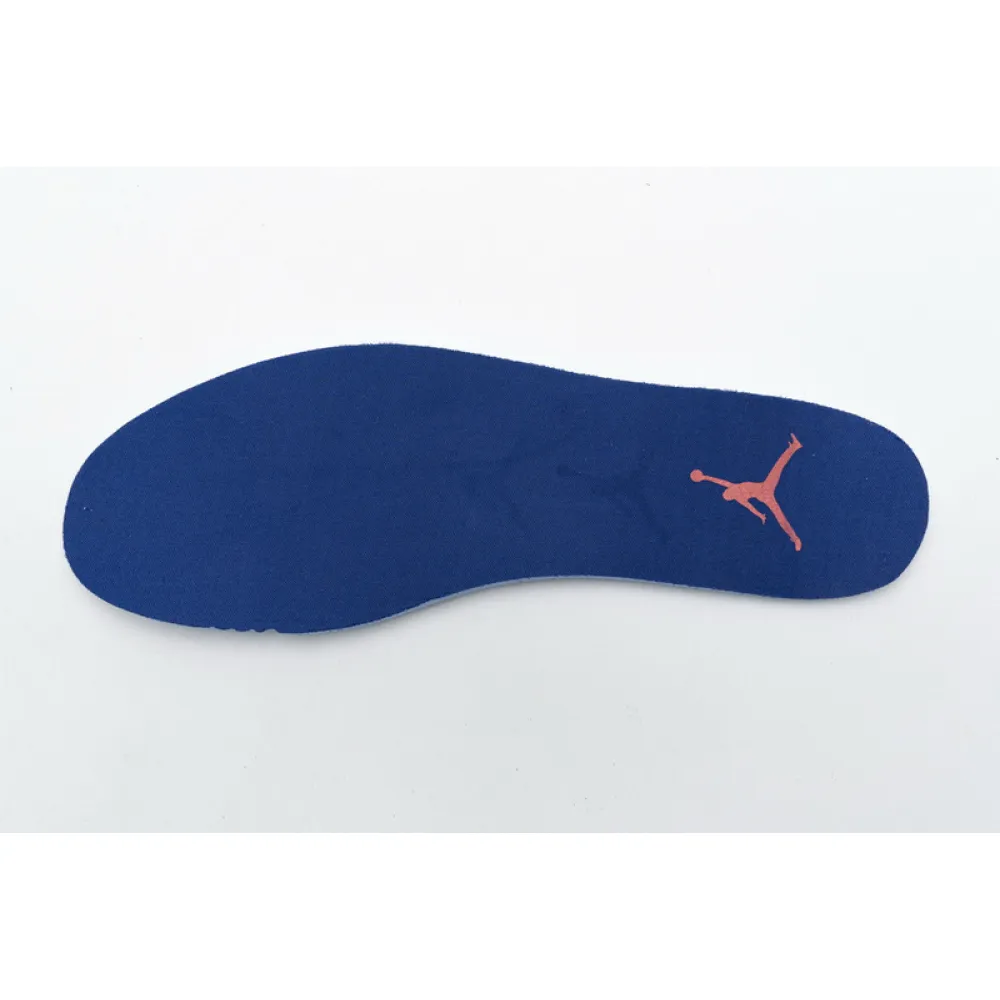 XH Air Jordan 1 Low Blue Yellow Orange