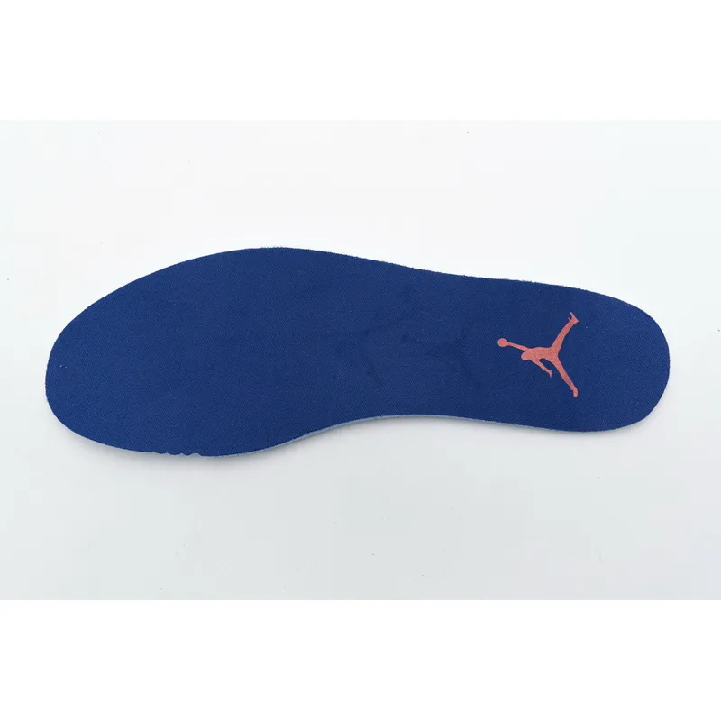 XH Air Jordan 1 Low Blue Yellow Orange
