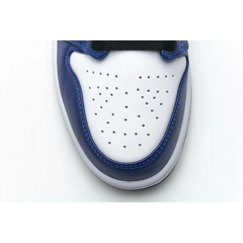 XH Air Jordan 1 Low Blue Yellow Orange