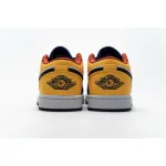XH Air Jordan 1 Low Blue Yellow Orange