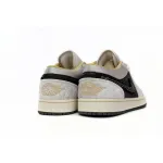 XH Air Jordan 1 Low Black Grey Silk