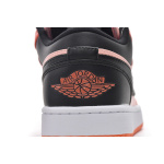 XH Air Jordan 1 Low Orange Black