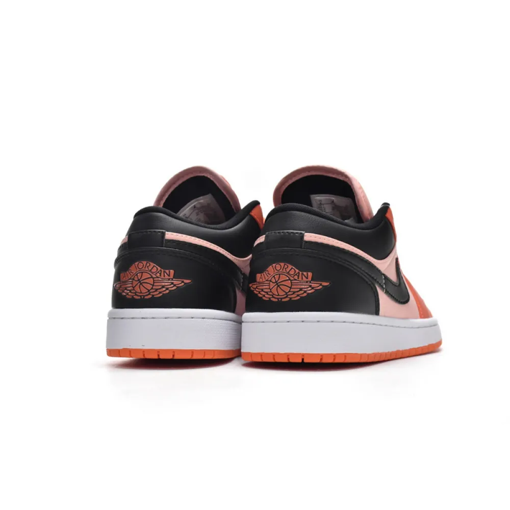 XH Air Jordan 1 Low Orange Black