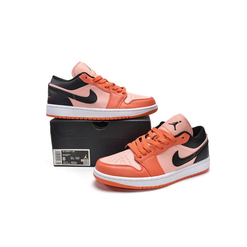 XH Air Jordan 1 Low Orange Black