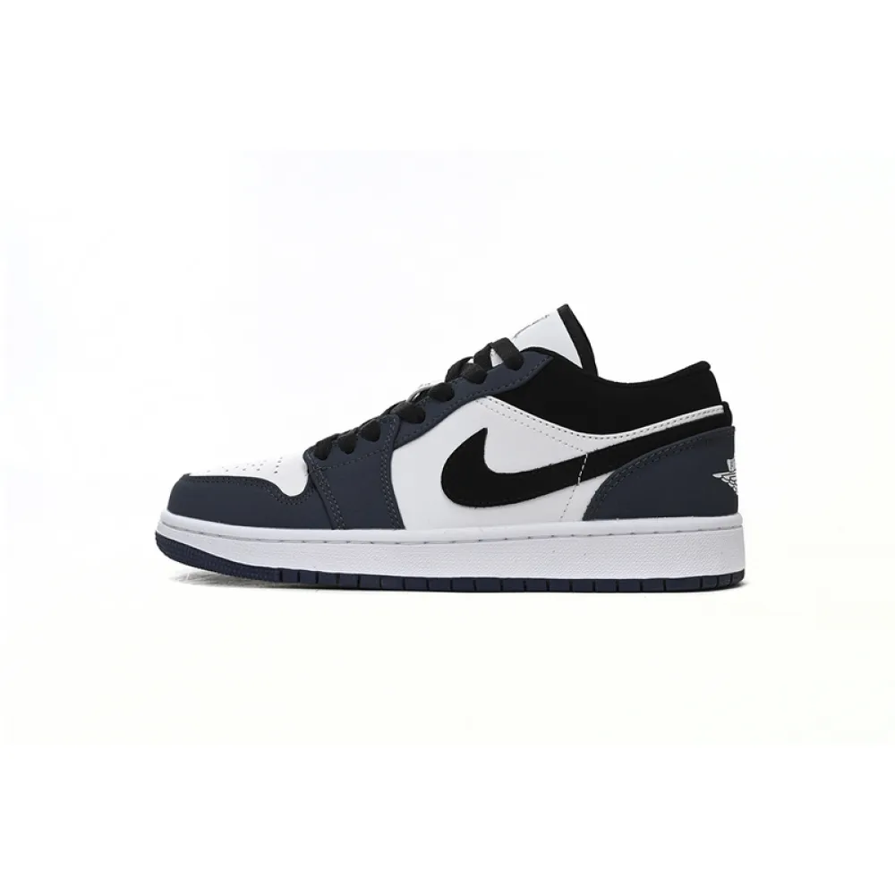 XH Air Jordan 1 Low White Blue