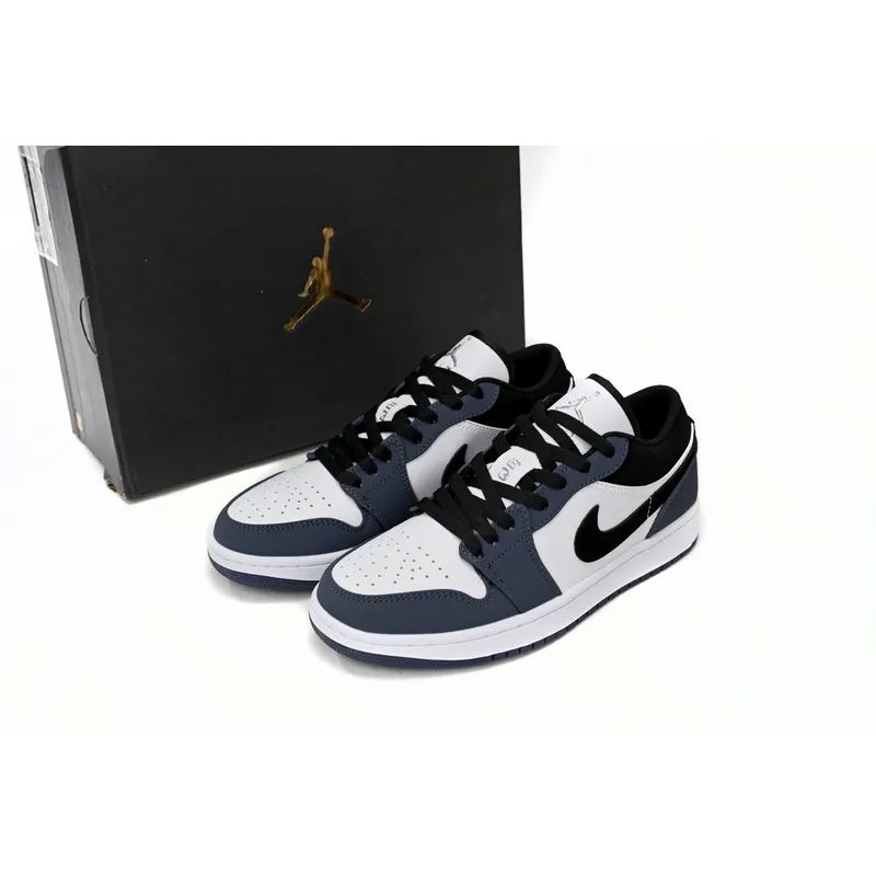 XH Air Jordan 1 Low White Blue