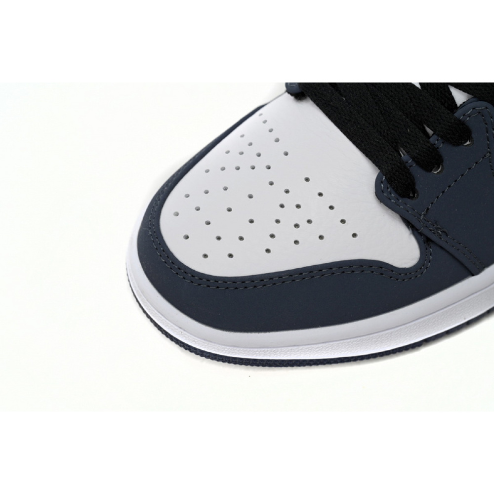 XH Air Jordan 1 Low White Blue