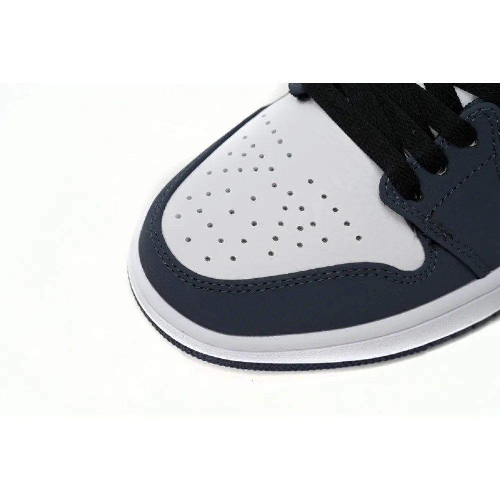 XH Air Jordan 1 Low White Blue