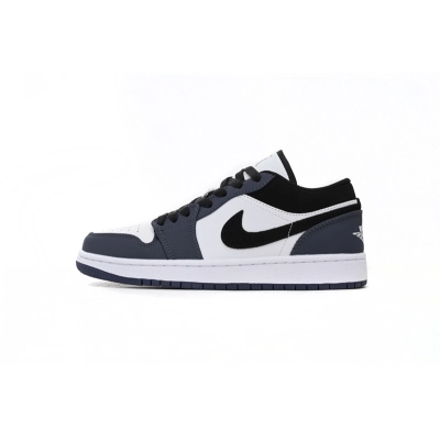 XH Air Jordan 1 Low White Blue 01