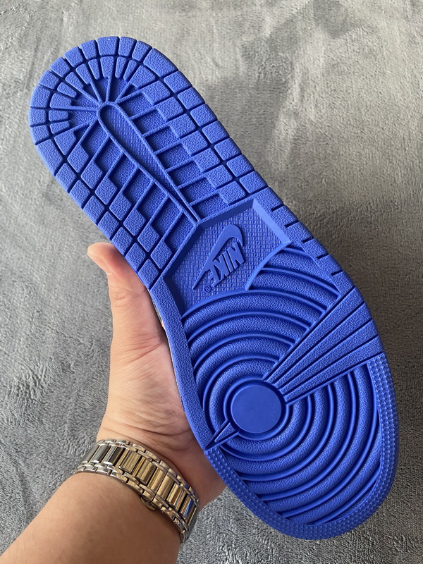 XH Air Jordan 1 Low White Blue Black