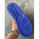 XH Air Jordan 1 Low White Blue Black