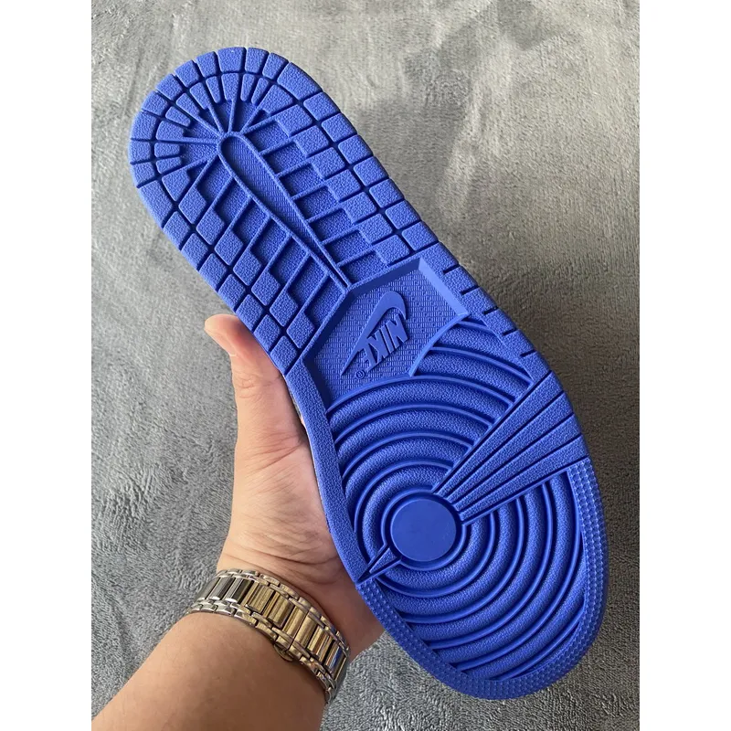 XH Air Jordan 1 Low White Blue Black