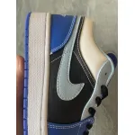 XH Air Jordan 1 Low White Blue Black