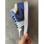 XH Air Jordan 1 Low White Blue Black