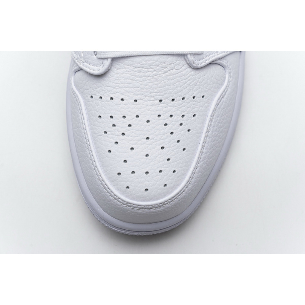 XH Air Jordan 1 Low White Metallic Gold