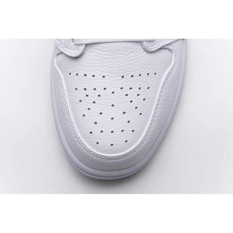 XH Air Jordan 1 Low White Metallic Gold