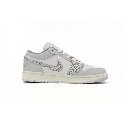 XH Air Jordan 1 Low PRM Elephant Print 02