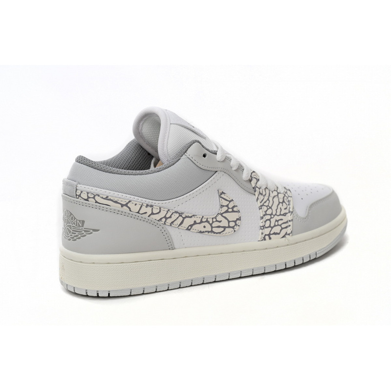 XH Air Jordan 1 Low PRM Elephant Print