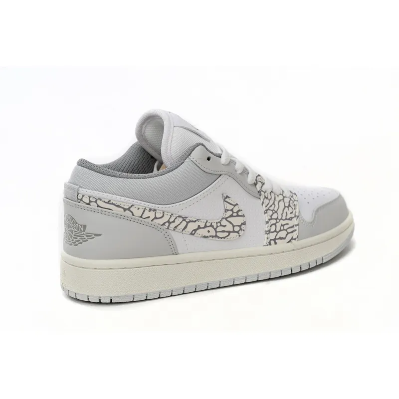 XH Air Jordan 1 Low PRM Elephant Print