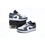 XH Air Jordan 1 Low White Gray Orchid
