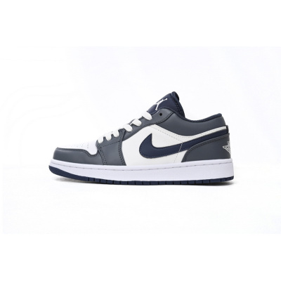 XH Air Jordan 1 Low White Gray Orchid 01
