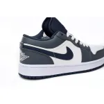 XH Air Jordan 1 Low White Gray Orchid