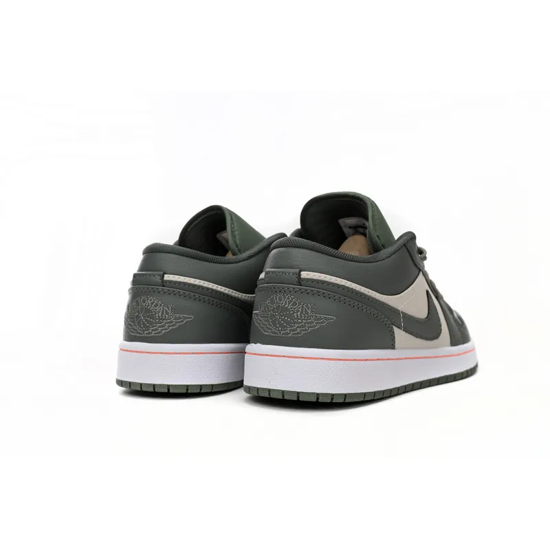 XH  Air Jordan 1 Low Bean Paste Green