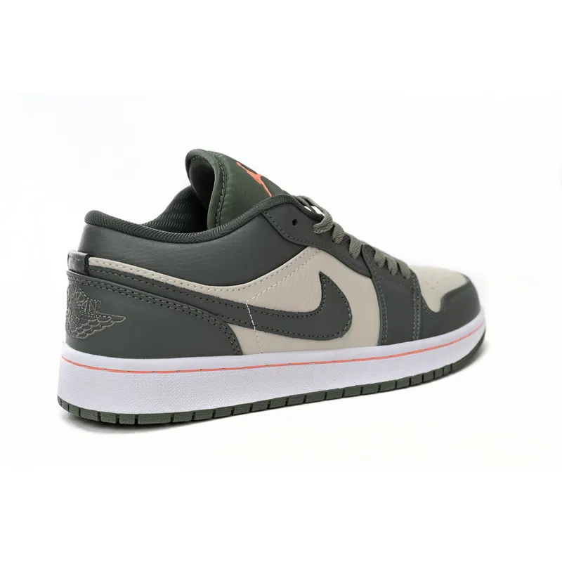 XH  Air Jordan 1 Low Bean Paste Green