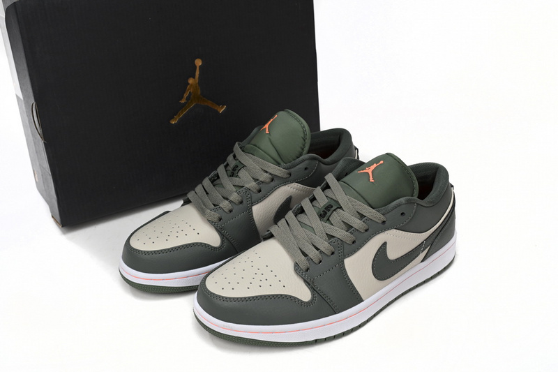 XH  Air Jordan 1 Low Bean Paste Green
