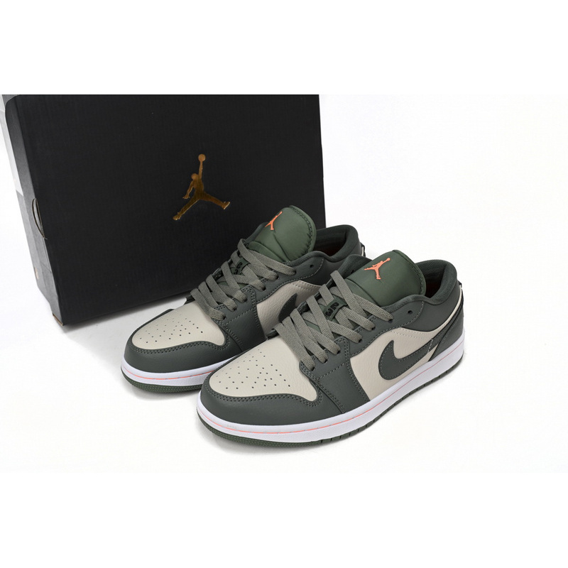 XH  Air Jordan 1 Low Bean Paste Green