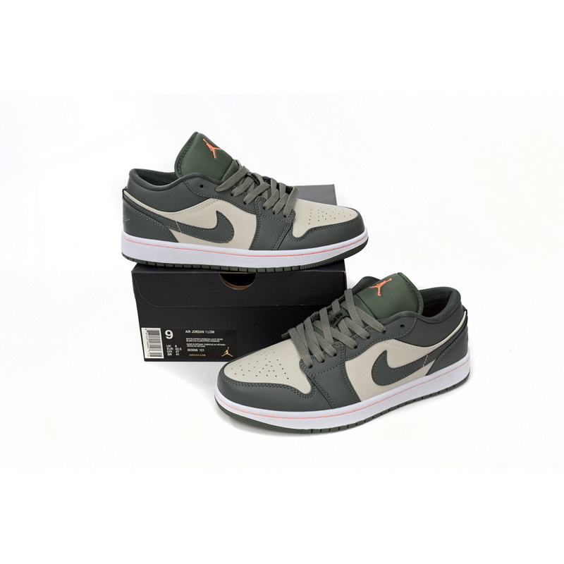 XH  Air Jordan 1 Low Bean Paste Green