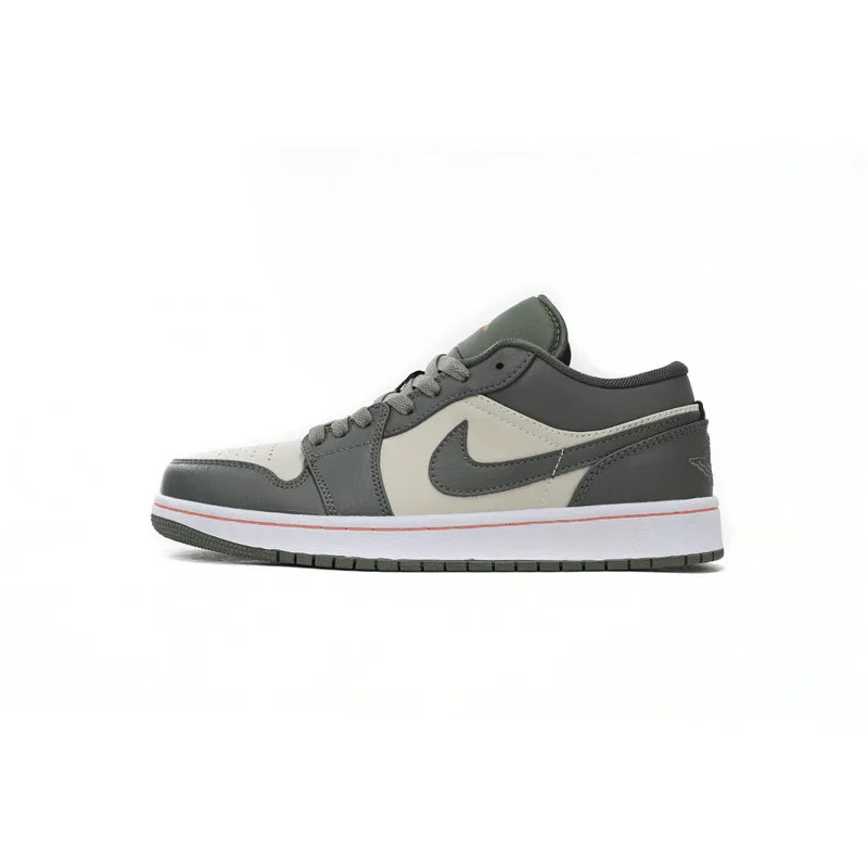 XH  Air Jordan 1 Low Bean Paste Green